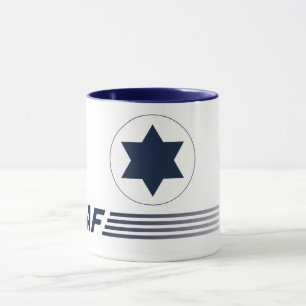 Mug Canette emblème IAF - ISRAÉLITE AIR FORCE - Isra