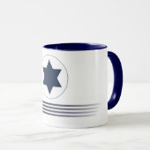 Mug Canette emblème IAF - ISRAÉLITE AIR FORCE - Israël (Devant droit)
