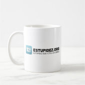 Mug Canette Estupidez.Org (Gauche)