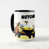 Mug Canette - Fanatiques par automobilisme (Devant gauche)