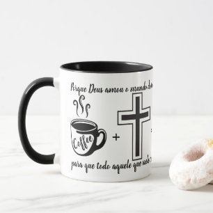 Mug Canette Jésus + Verset João 3:16