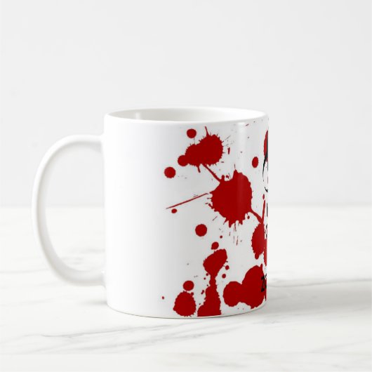Mug Canette Keep Calm And Kill Zombies (Gauche)