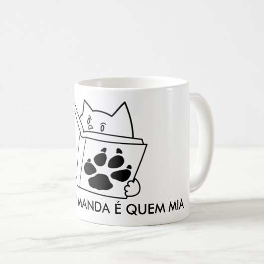 Mug Canette LAQUELLE IL ORDONNE (Devant droit)