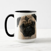 Mug Canette Love Pugs (Gauche)