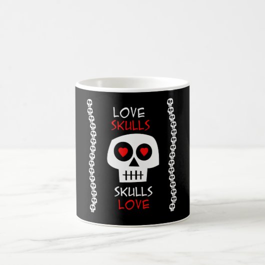 Mug Canette Love Skulls (Centre)