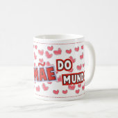 Mug Canette « Meilleure mère du monde " (Devant droit)