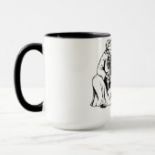 Mug Canette Noirs Vieux - Grande (Gauche)