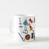 Mug Canette Outils de l'Orixás (Devant gauche)