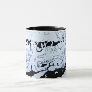 Mug Canette personnalisée - Paysage