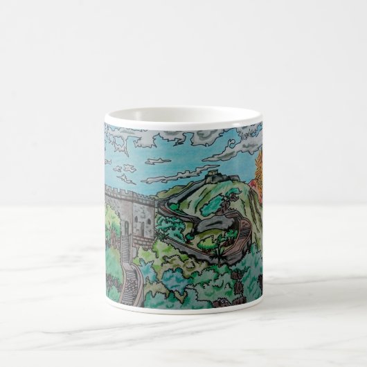 Mug Canette personnalisée - Paysage (Centre)