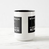 Mug Canette Stand Back… try science (Centre)