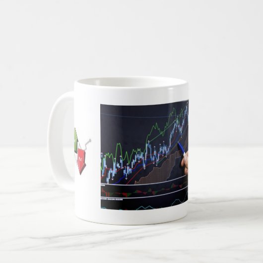 Mug Canette Trader BW (Devant gauche)