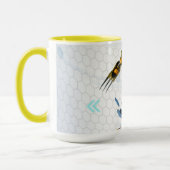 Mug Canette Wargreymon Shinka 444ml (Gauche)
