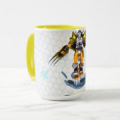 Mug Canette Wargreymon Shinka 444ml (Devant gauche)
