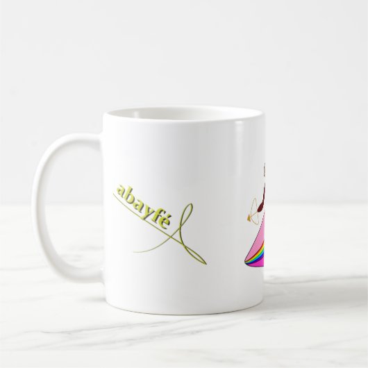 Mug Canette Yewá - Abayfé - Collection Rupestre (Gauche)