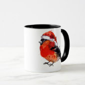 Mug Canettes à café Noël Père Noël Bird (Devant droit)