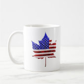 Mug Canettes Canada / États-Unis Cups Custom US Canada (Gauche)