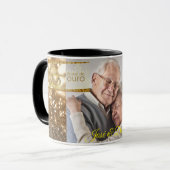 Mug Canettes Mariages De Ouro 50 Ans Mariage Personal (Devant gauche)