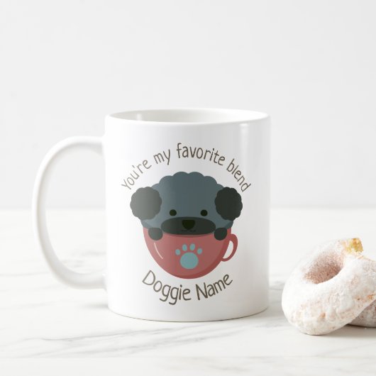 Mug Caniche (Avec donut)