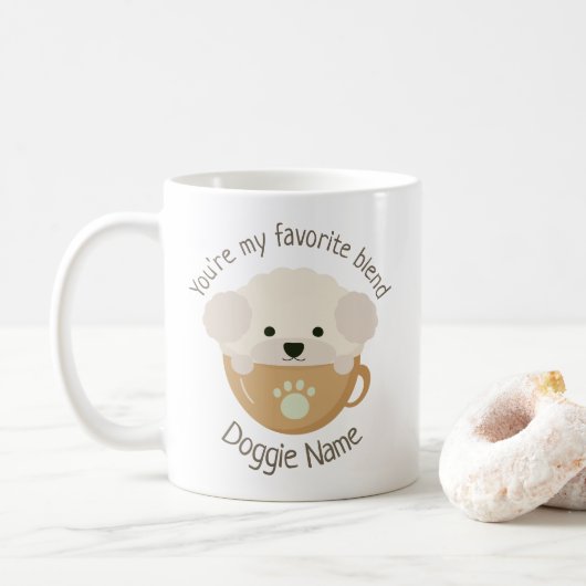 Mug Caniche (Avec donut)