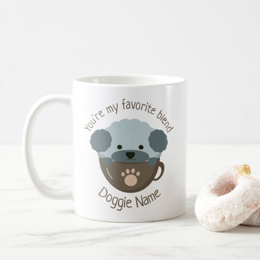 Mug Caniche (Avec donut)