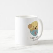 Mug Caniche (Devant droit)