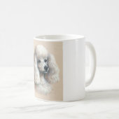 Mug Caniche blanc (Devant droit)