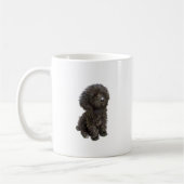 Mug Caniche - chiot jouet noir (Gauche)