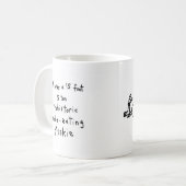 Mug Caniche-Consommation de Muskie (Devant gauche)