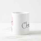 Mug Caniche de Français de bande dessinée (Centre)