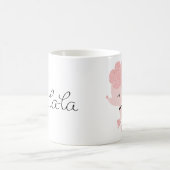 Mug Caniche de Français de bande dessinée (Centre)