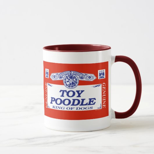 Mug Caniche de jouet (Droite)
