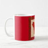Mug Caniche Rouge (Gauche)
