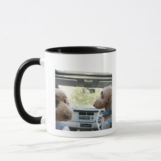 Mug caniche standard (Gauche)