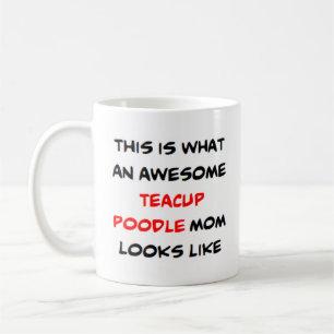 Mug caniche, tasse, maman, génial