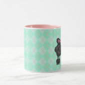 Mug Canicule de caniche française (Centre)