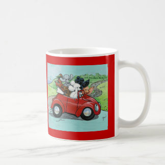Mug Canicule rouge Vintage convertible