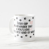 Mug Canine Magic : Une coupe d'amour inconditionnel (Devant gauche)