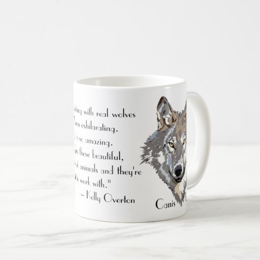 Mug Canis Lupus 2 (Devant droit)
