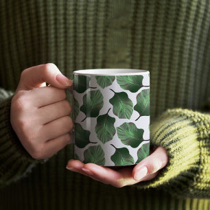 Mug Canna Tropicanna Feuilles tropicaux, Vert
