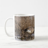 Mug Canne à café Heure de la collation des oies canadi (Gauche)