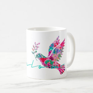 Mug Canne à café Peace Dove (Shalom)
