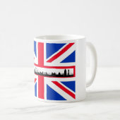 Mug Canne à Drapeau London Eye Skyline Union Jack (Devant droit)
