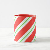 Mug Canne de Tasse-Sucrerie de Noël barrée (Centre)