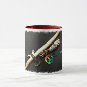 Mug Cannelure, paix et sauge (Centre)