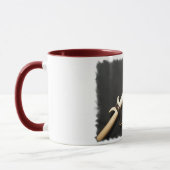Mug Cannelure, paix et sauge (Gauche)