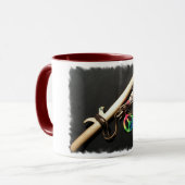 Mug Cannelure, paix et sauge (Devant gauche)
