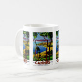 Mug Cannes - Côte d'Azur (Devant gauche)