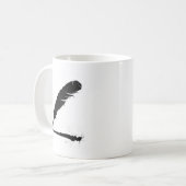 Mug Cannette avec l'encre (Devant gauche)