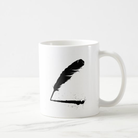 Mug Cannette avec l'encre (Droite)